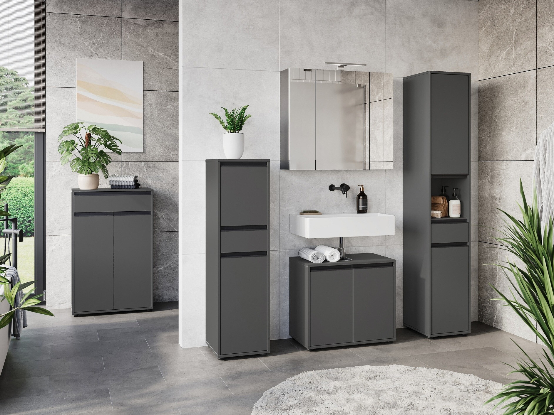 Badezimmer-Set Tensona 107