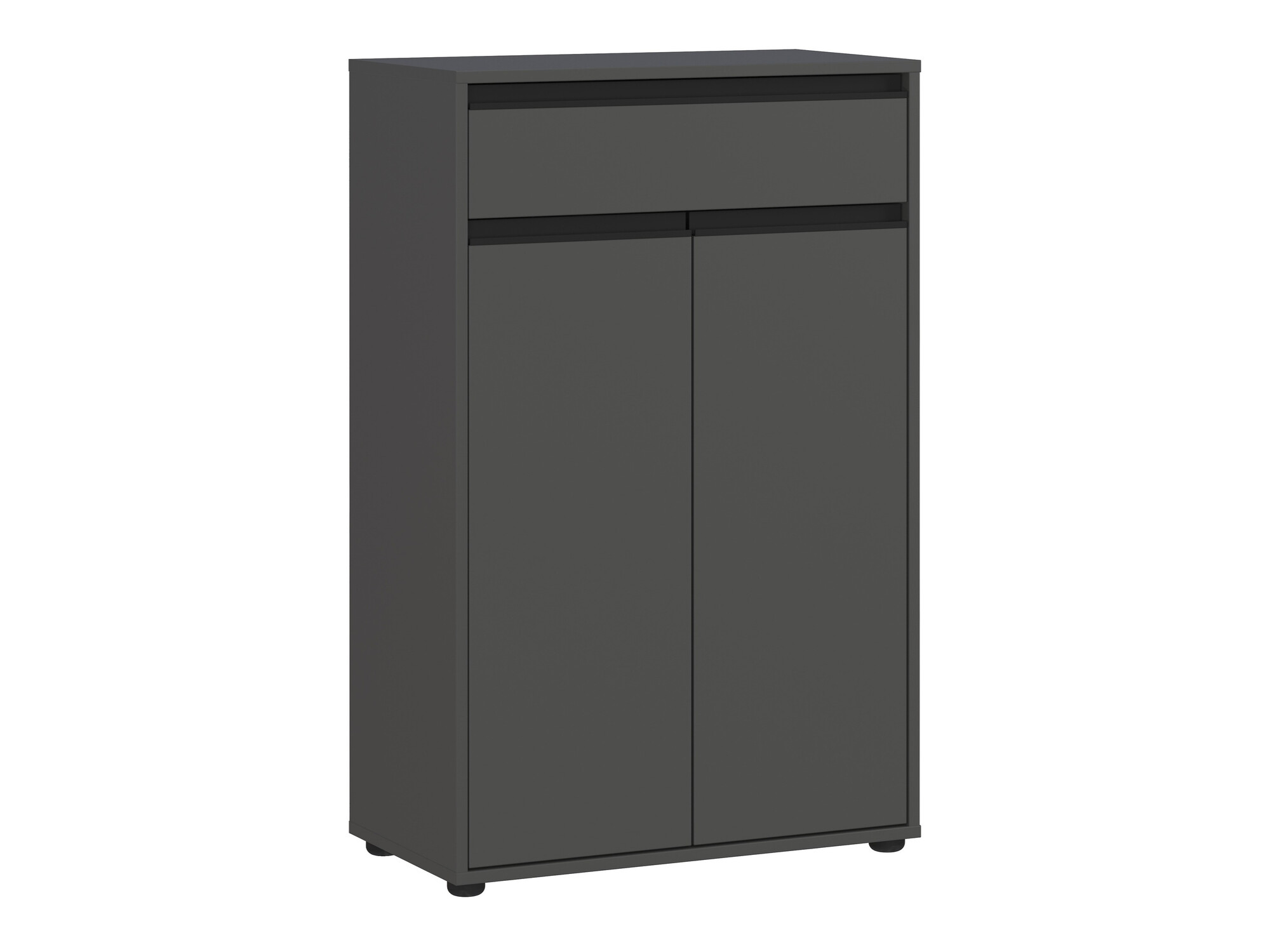 Stehender Badezimmerschrank Tensona 102 (Graphit)