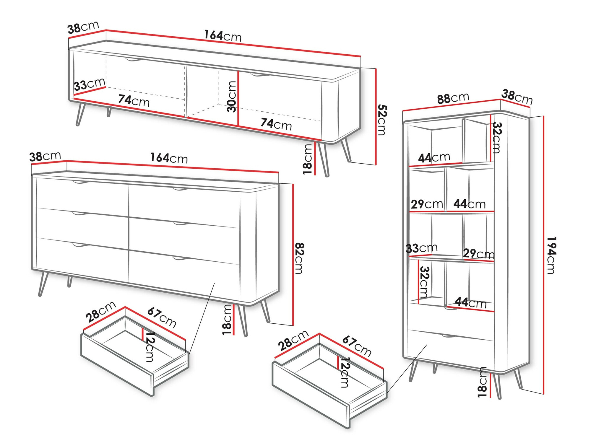Wohnzimmer-Sets Versoe 109 (Beige)