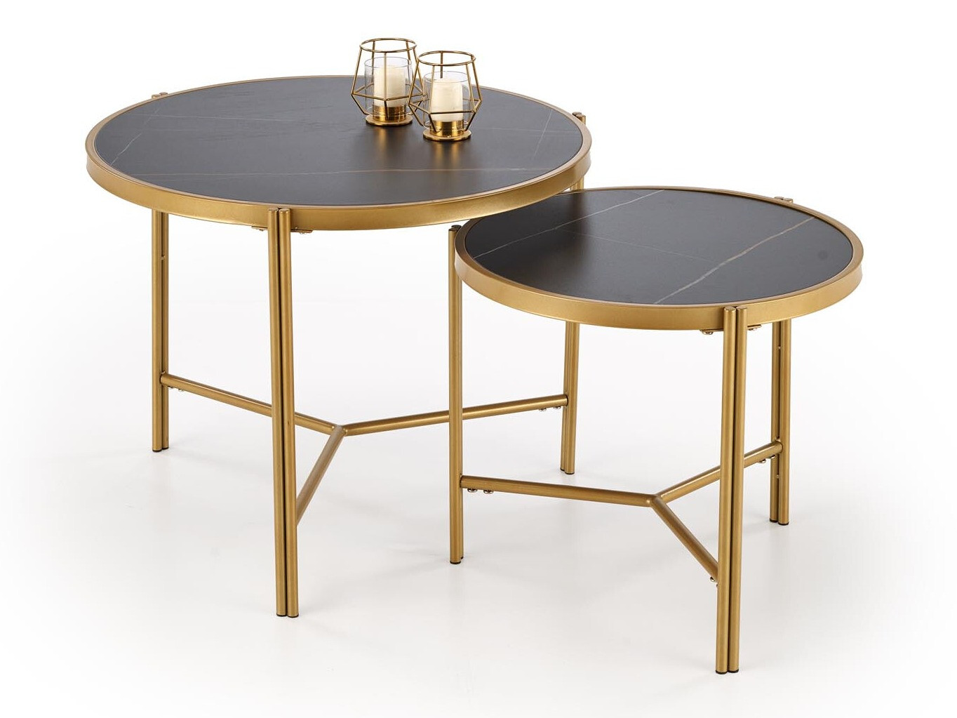 Couchtischset Houston 1867 (Schwarzer Marmor)