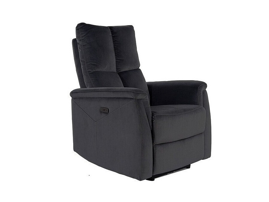 Sessel Liegesessel Detroit 525 (Schwarz)