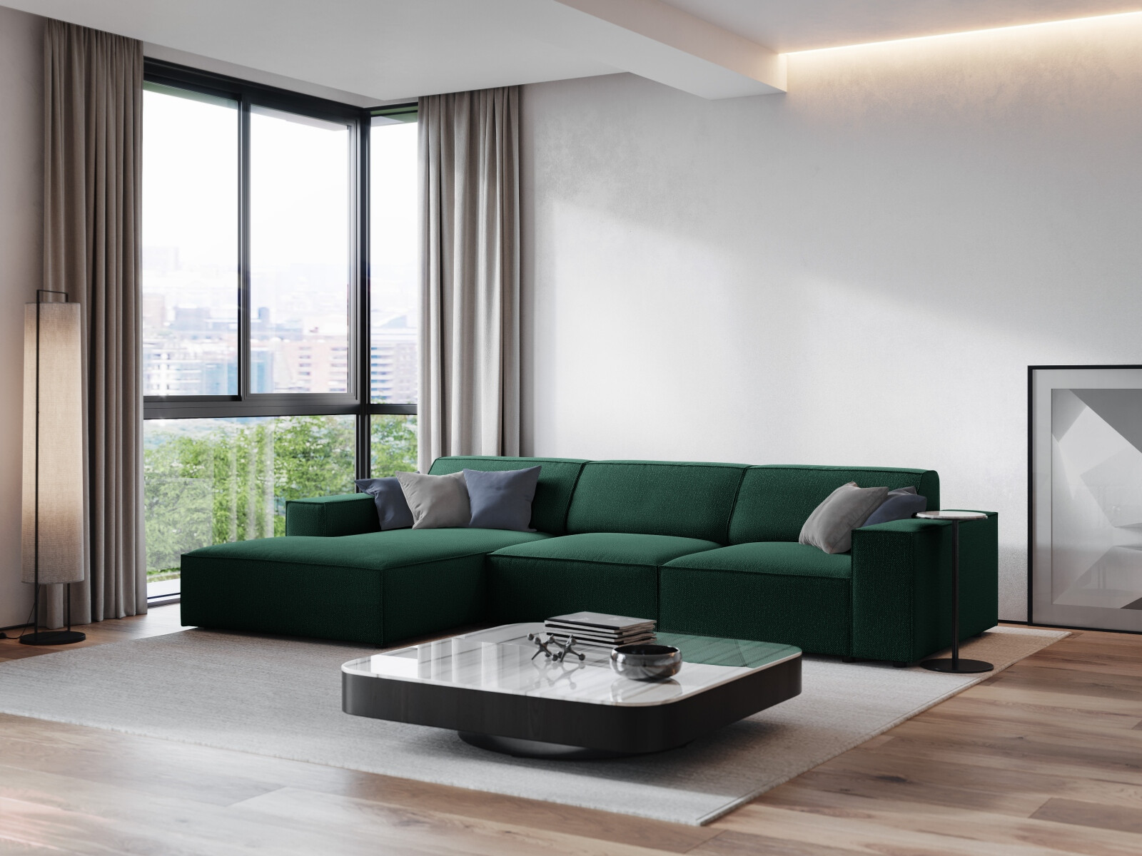 Modulares Ecksofa Lomcalu 102 (Megan 359)
