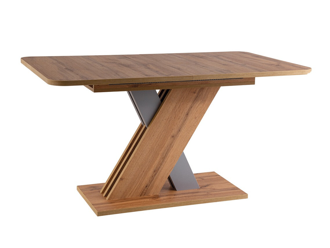 Tisch Detroit 568 (Wotan Eiche + Grau)