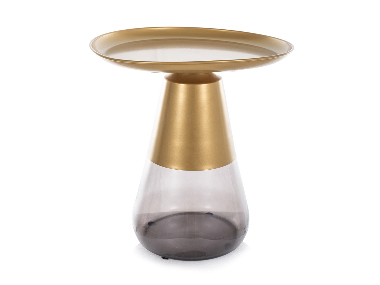 Couchtisch Detroit 573 (Gold + Schwarz)