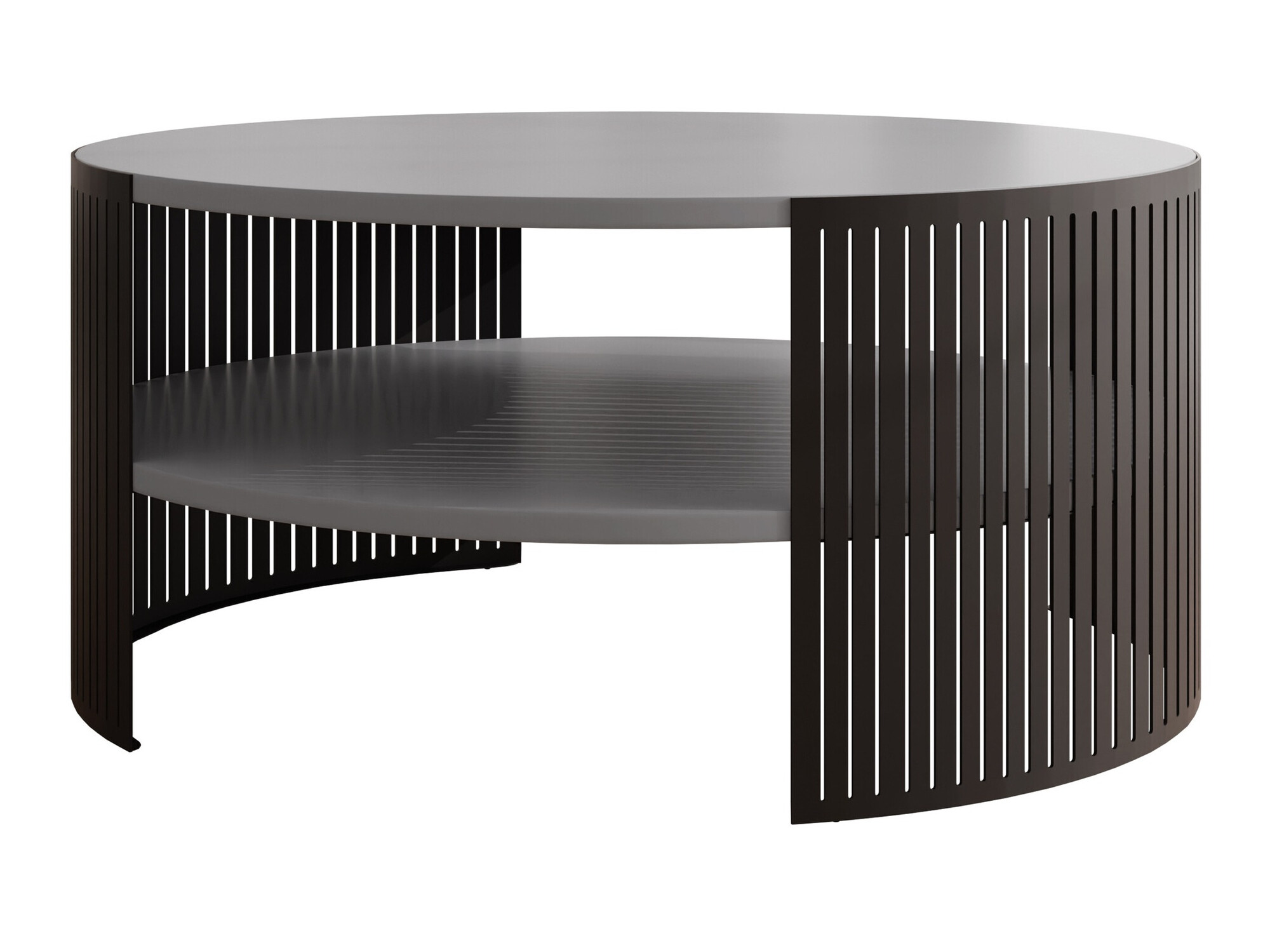Couchtisch Civer (Schwarz + Graphit)