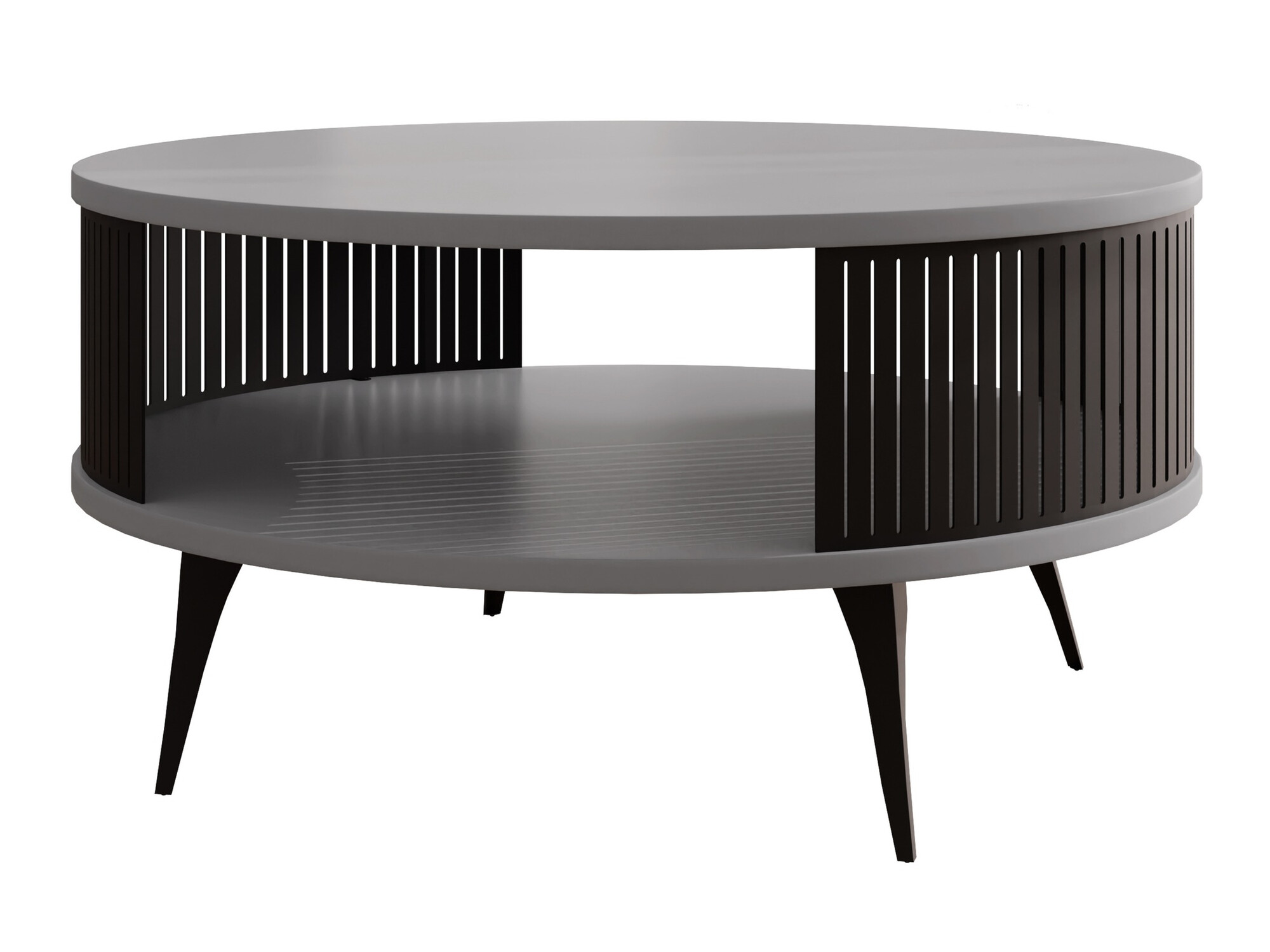 Couchtisch Vitum (Schwarz + Graphit)