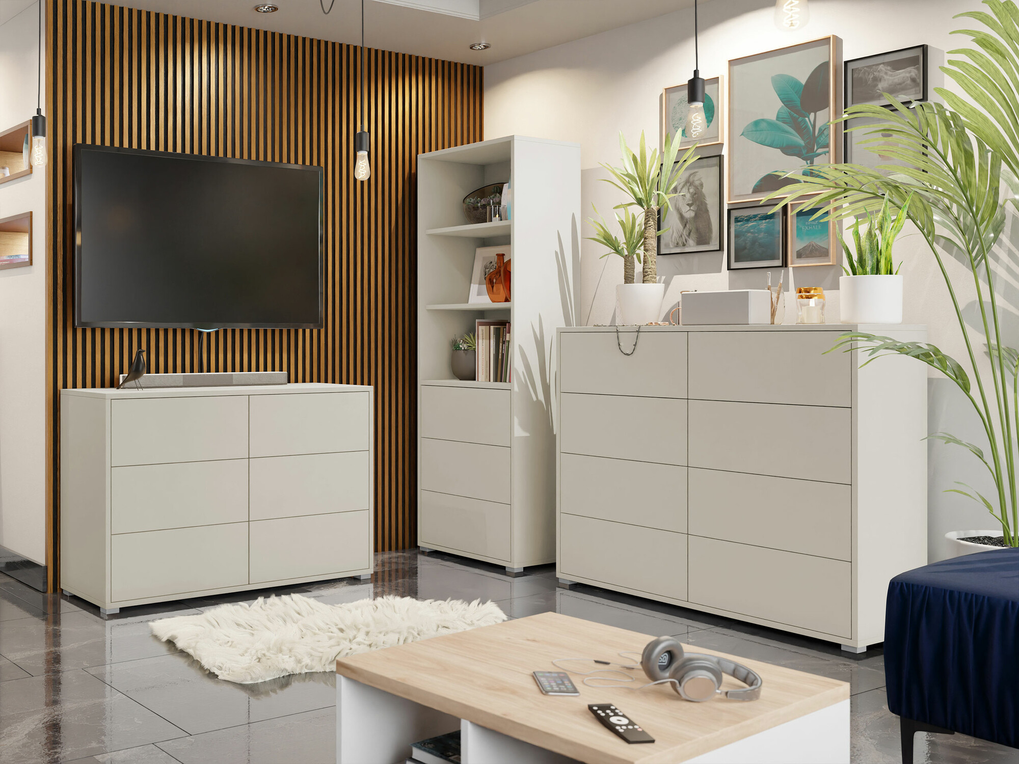 Kommoden Comfivo Tutela III (Kaschmir)