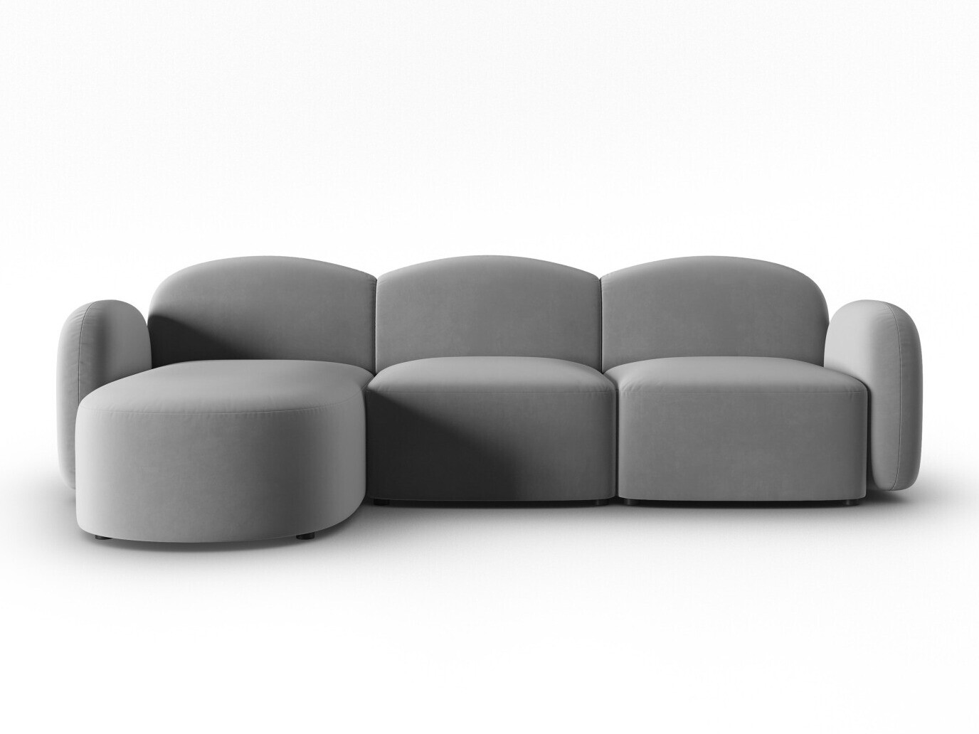 Ecksofa Tolmira 104 (Casino Hellgrau)