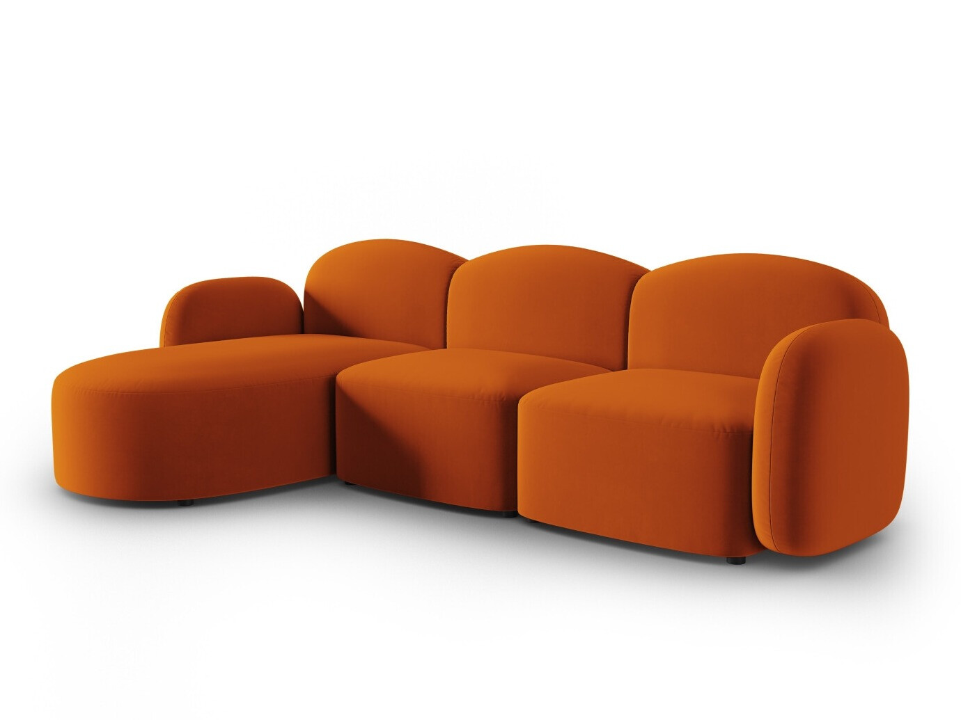 Ecksofa Tolmira 104 (Casino Orange)