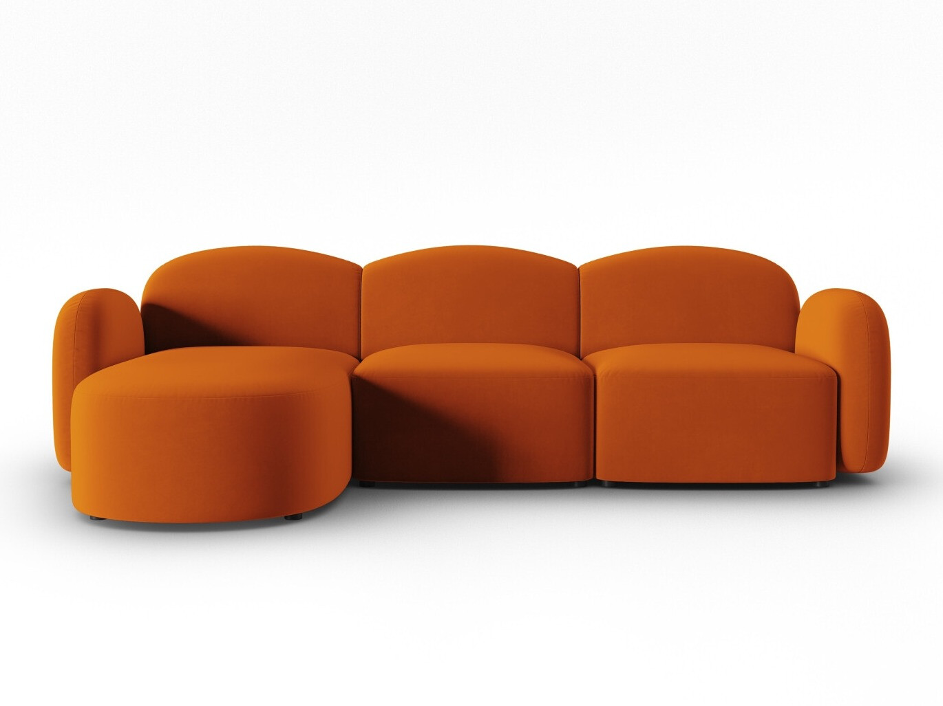 Ecksofa Tolmira 104 (Casino Orange)