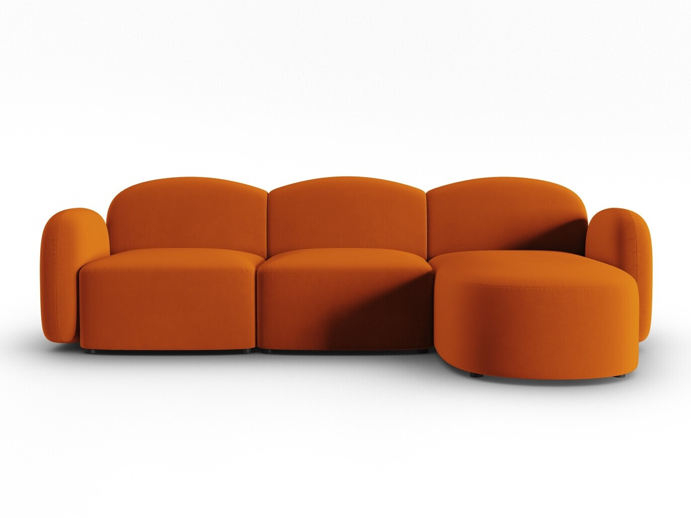 Ecksofa Tolmira 104 (Casino Orange)
