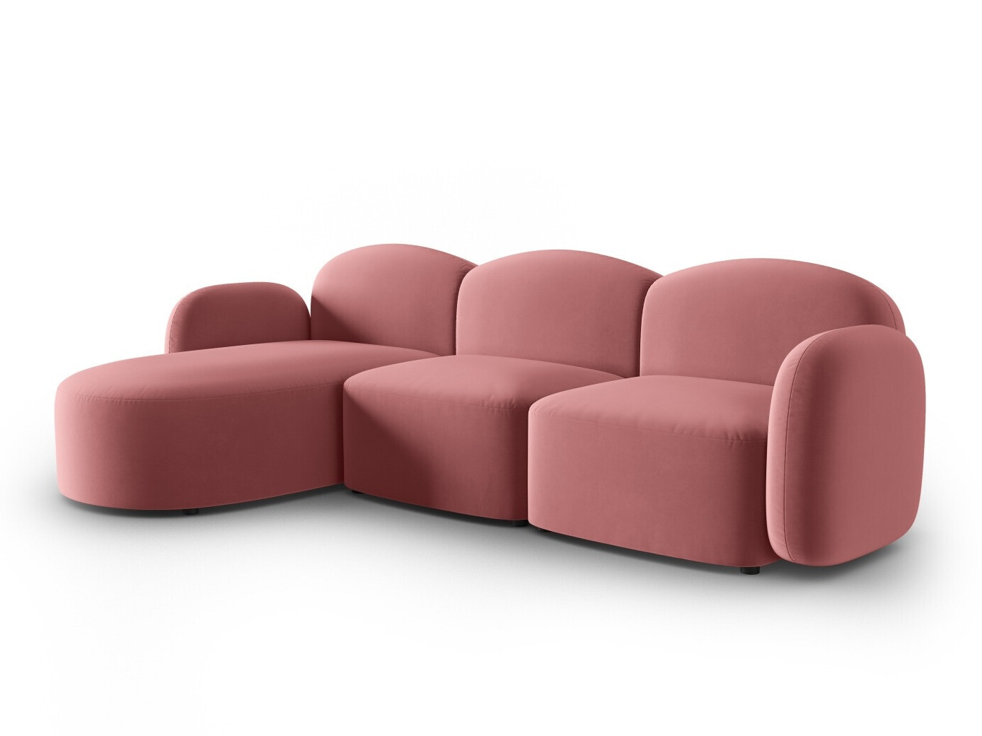 Ecksofa Tolmira 104 (Casino Rosa)