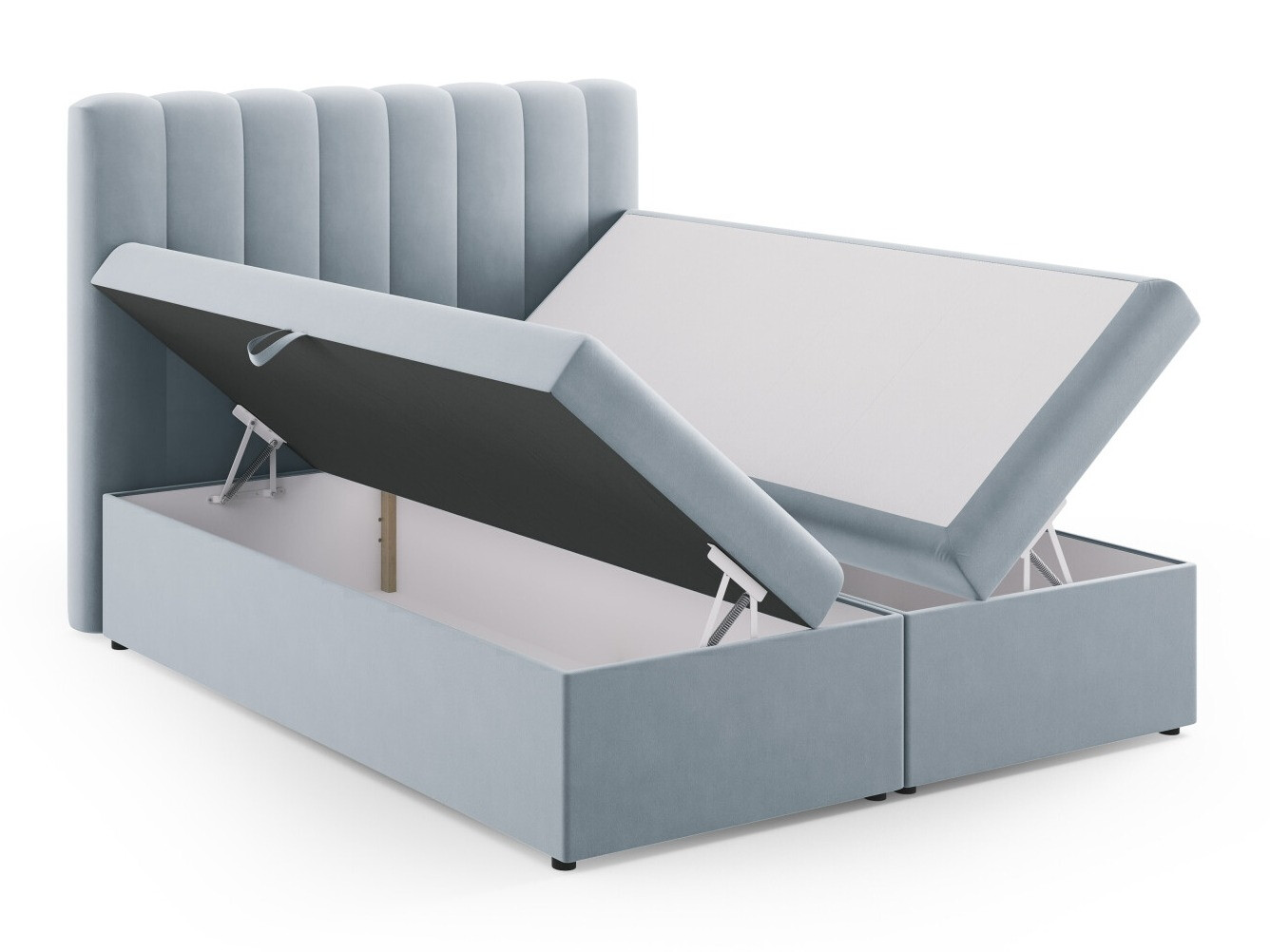 Boxspringbett Beckley 113 (Bluvel 06)