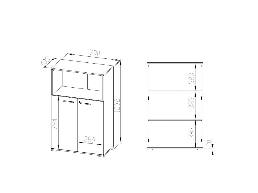 Sideboard Tolbelo 107