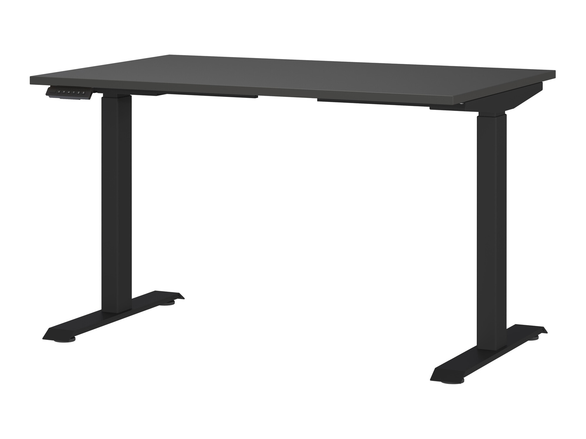 Höhenverstellbarer Schreibtisch Feltoru 112 (Graphit)