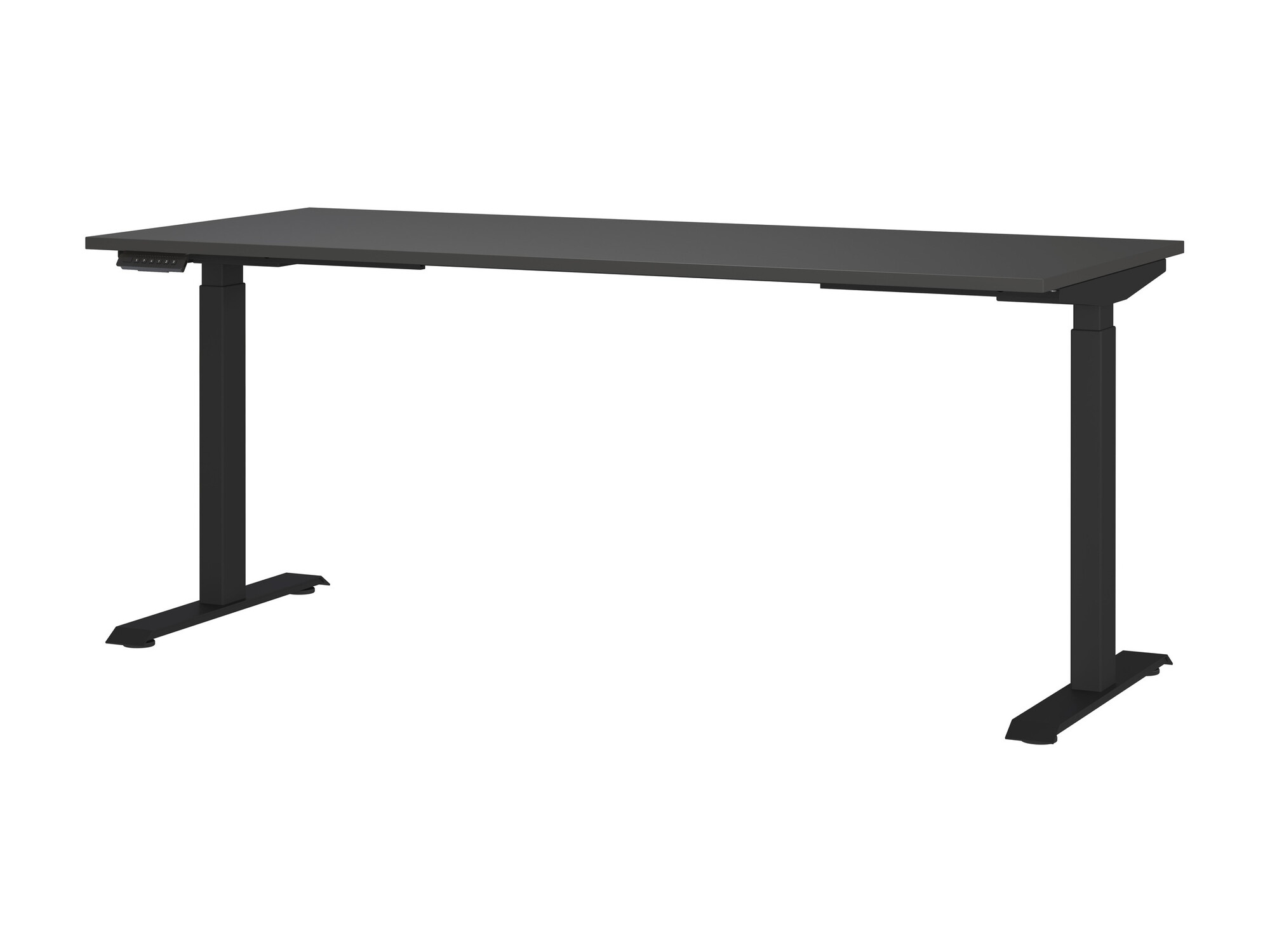 Höhenverstellbarer Schreibtisch Feltoru 114 (Graphit)