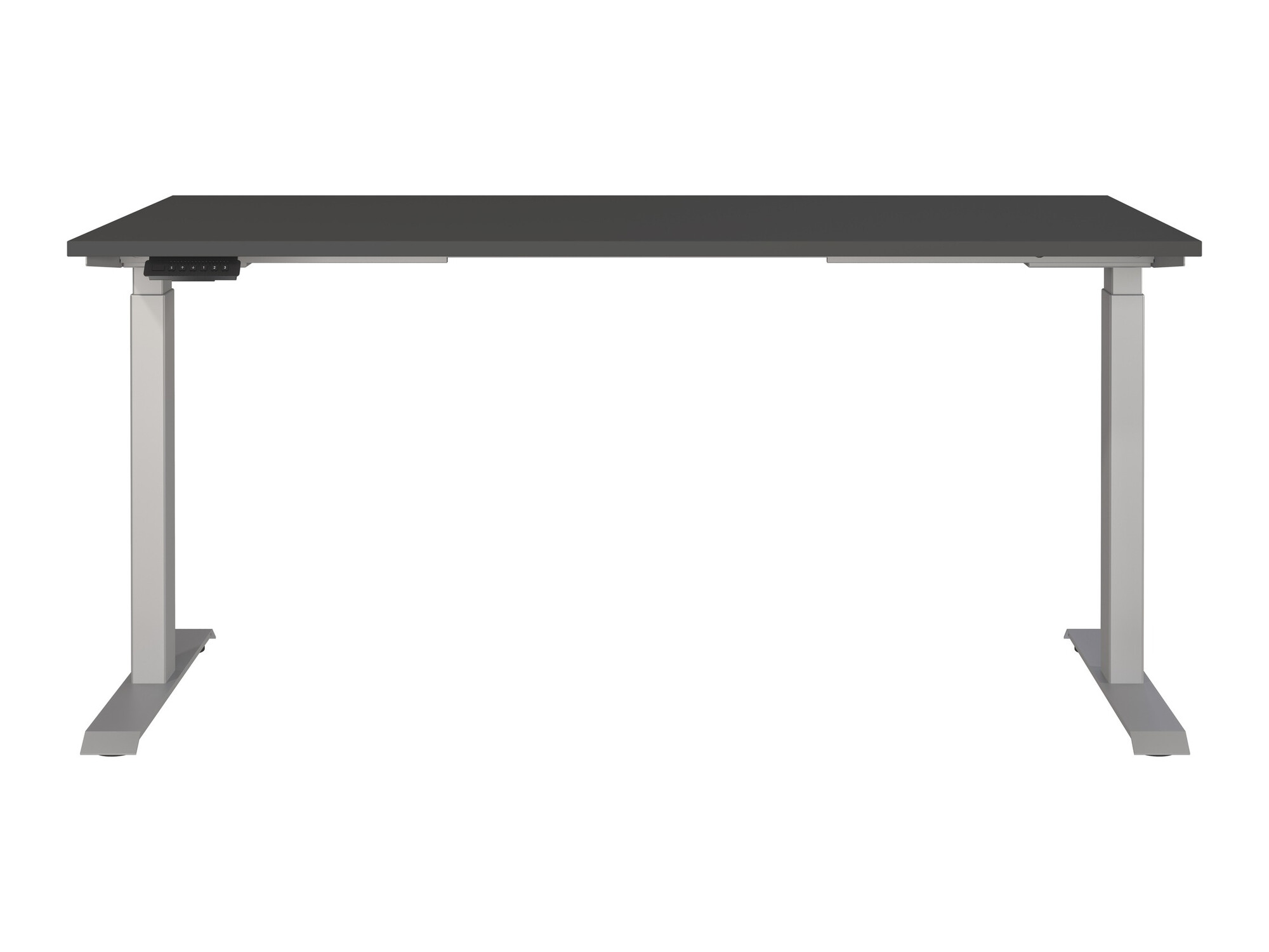Höhenverstellbarer Schreibtisch Sacramento 416 (Graphit + Silber)