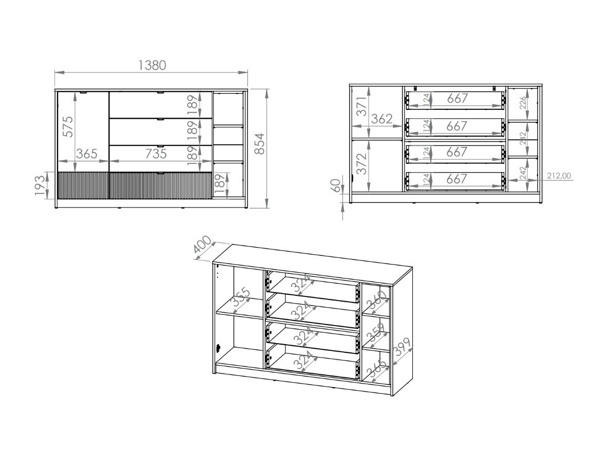 Kommoden Orlviro 101