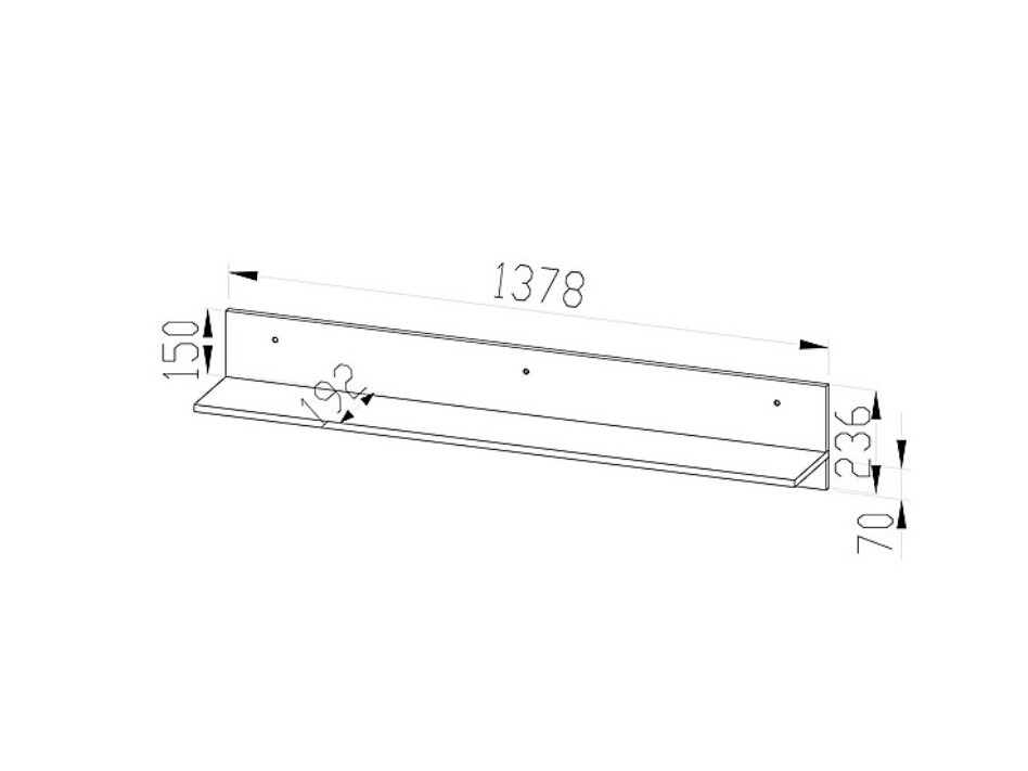Wandregal Cirfivo 106