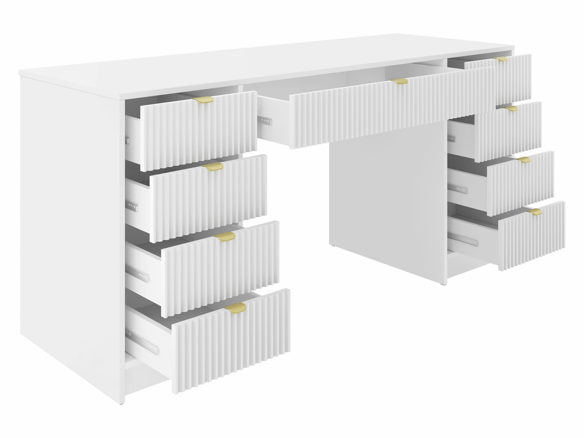 Bürotisch Comfivo Larmire 110 (Beige)