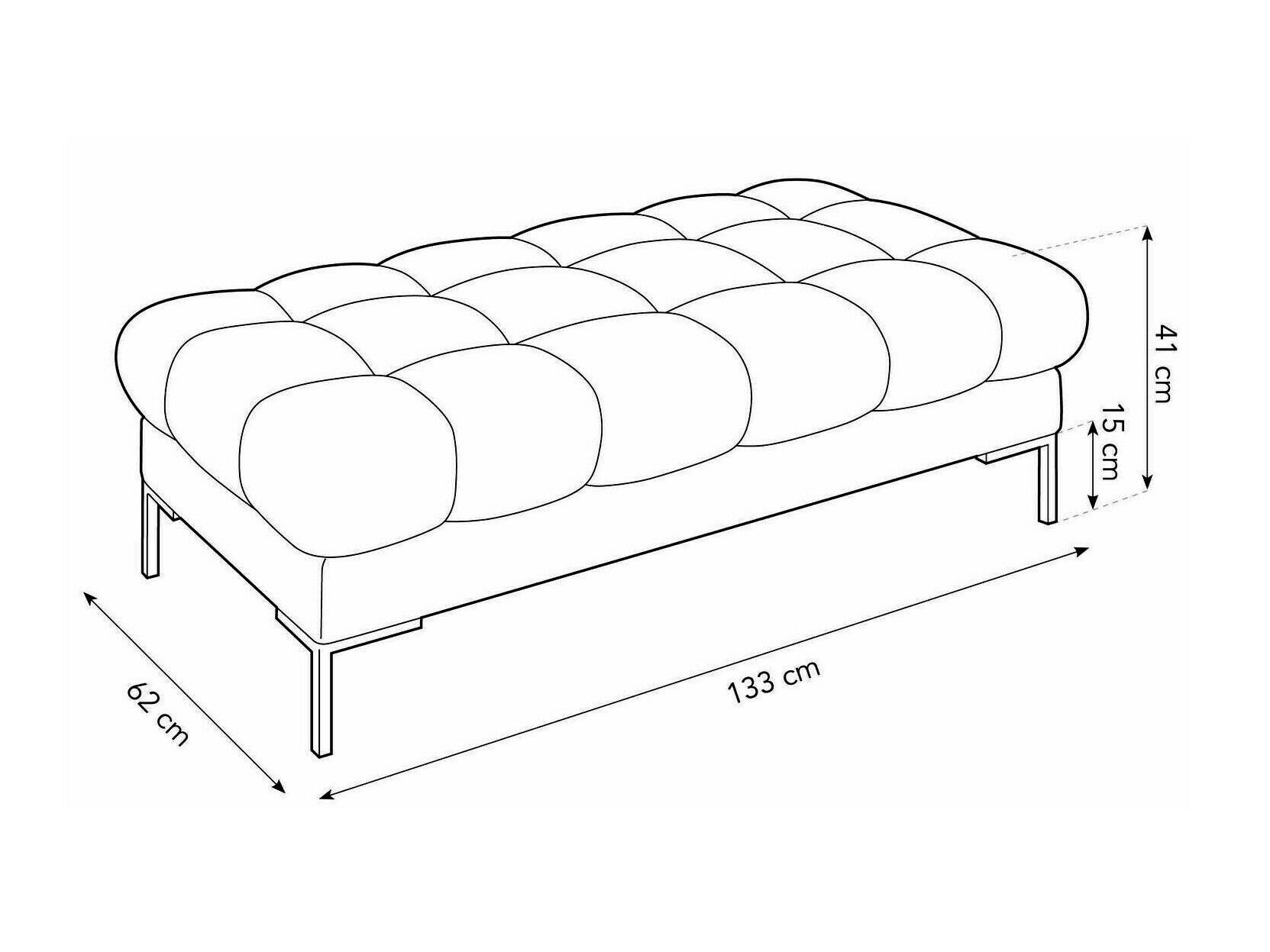 Polsterbank Lormelo 104 (Bluvel 18)
