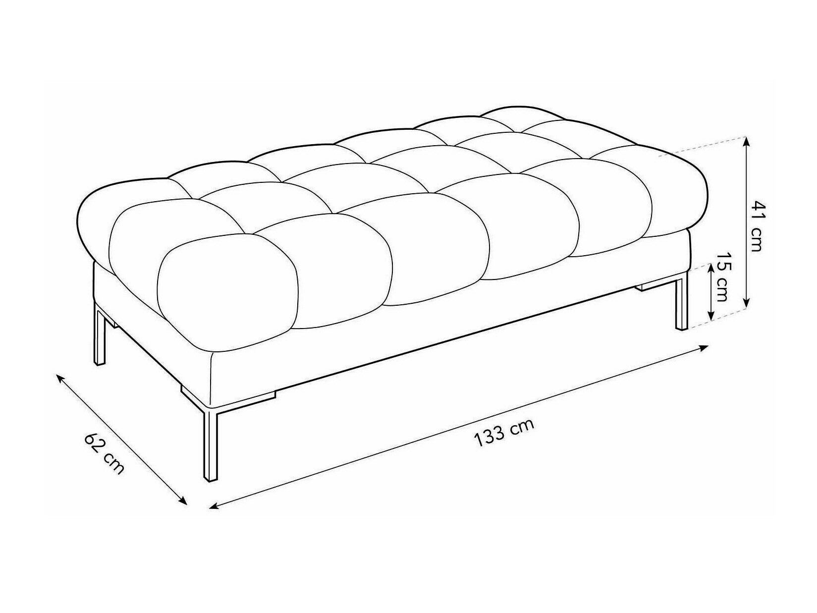 Polsterbank Lormelo 104 (Bluvel 19)