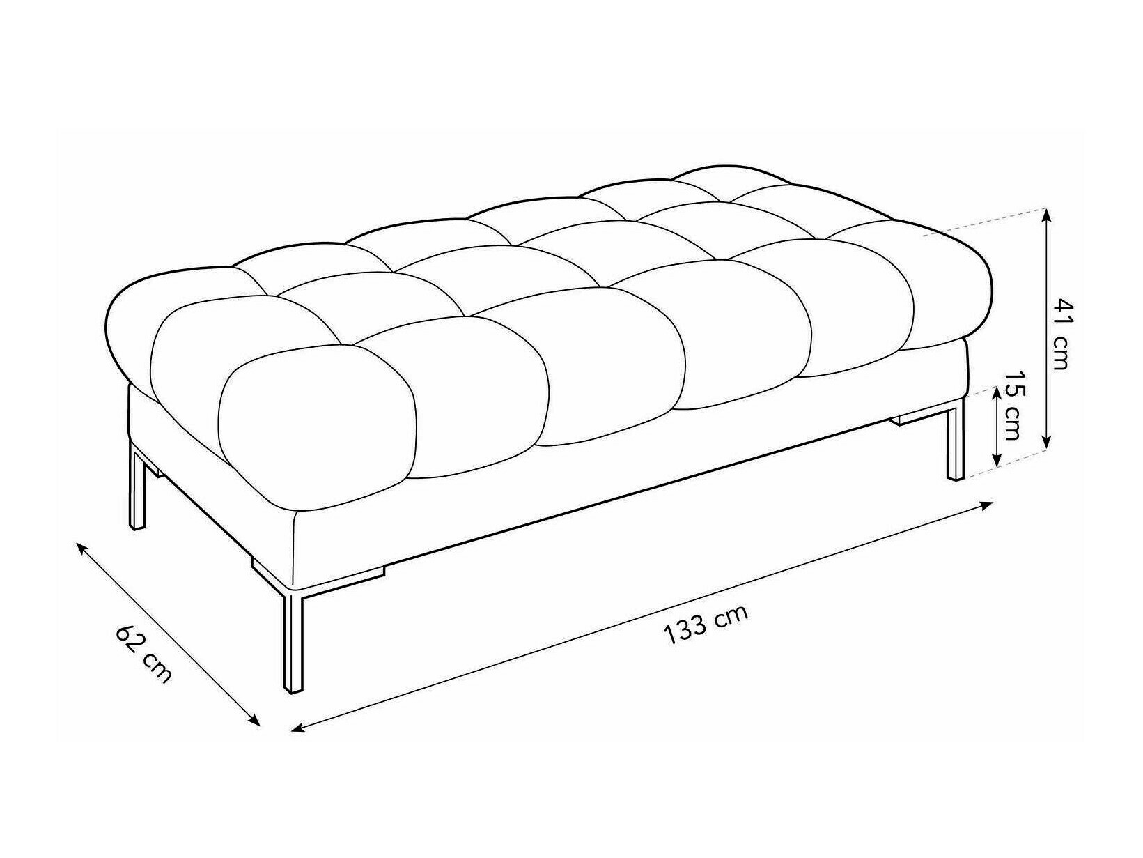 Polsterbank Lormelo 104 (Bluvel 86)