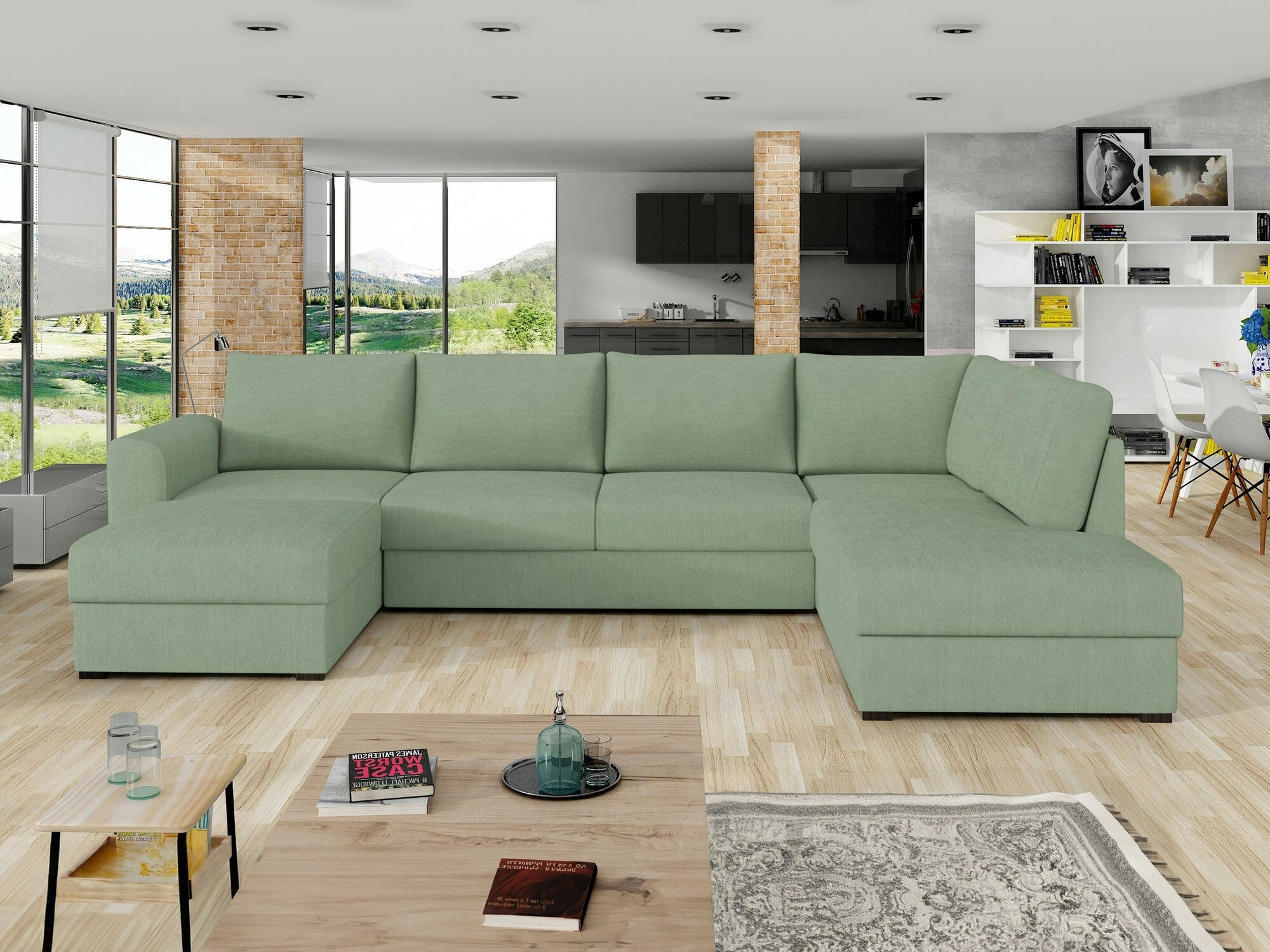 Ecksofa Comfivo 189 (Uttario Velvet 2954)