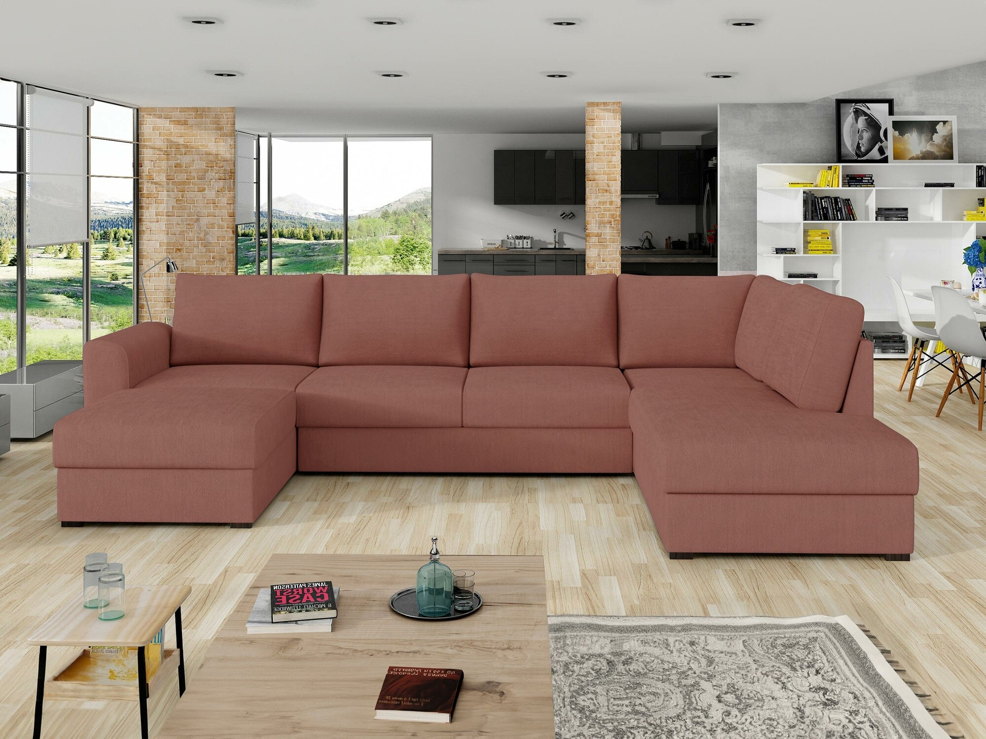 Ecksofa Comfivo 189 (Uttario Velvet 2955)