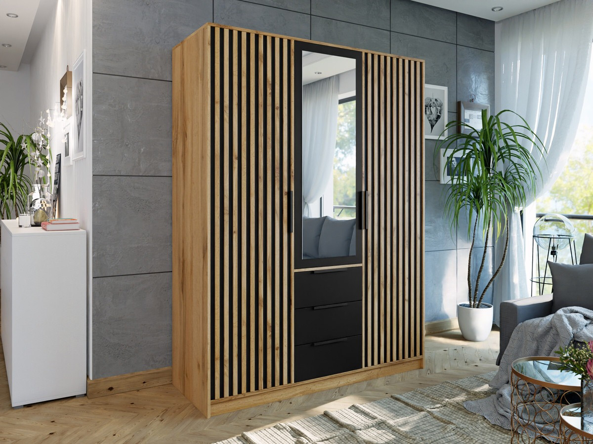 Kleiderschrank Collis IV (Wotan Eiche)