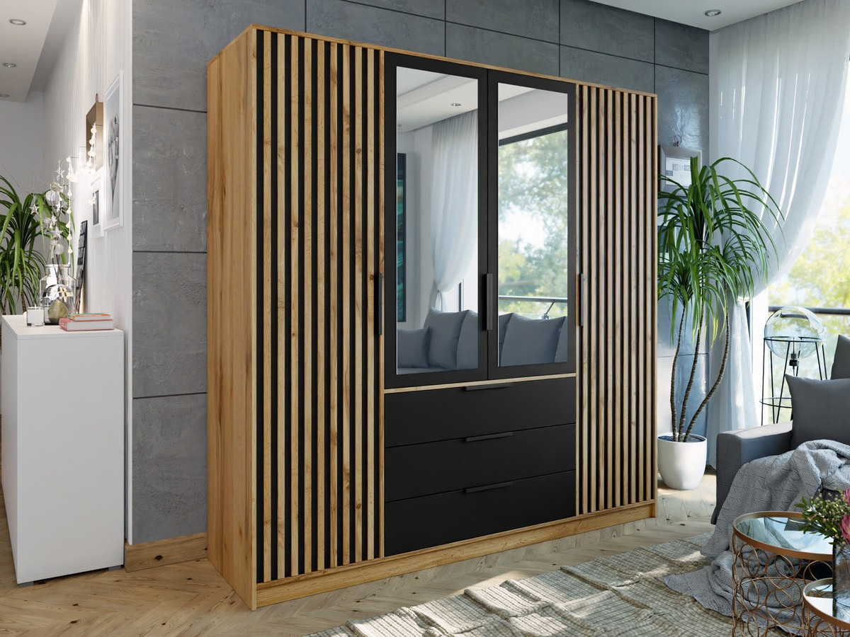Kleiderschrank Enolevo 114 (Wotan Eiche)