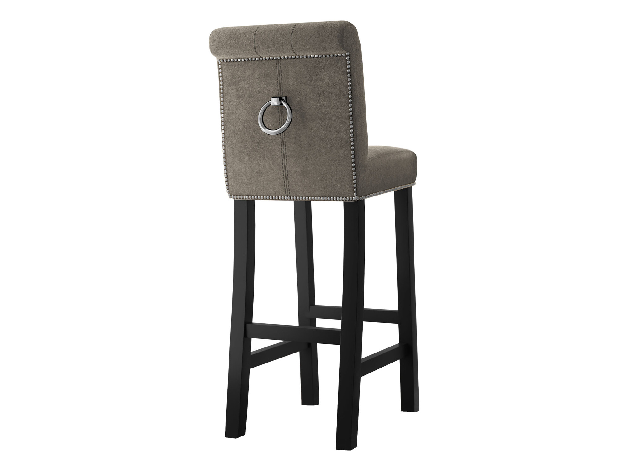 Barstuhl Jackson 100 (Schwarz + Magic Velvet 2209)