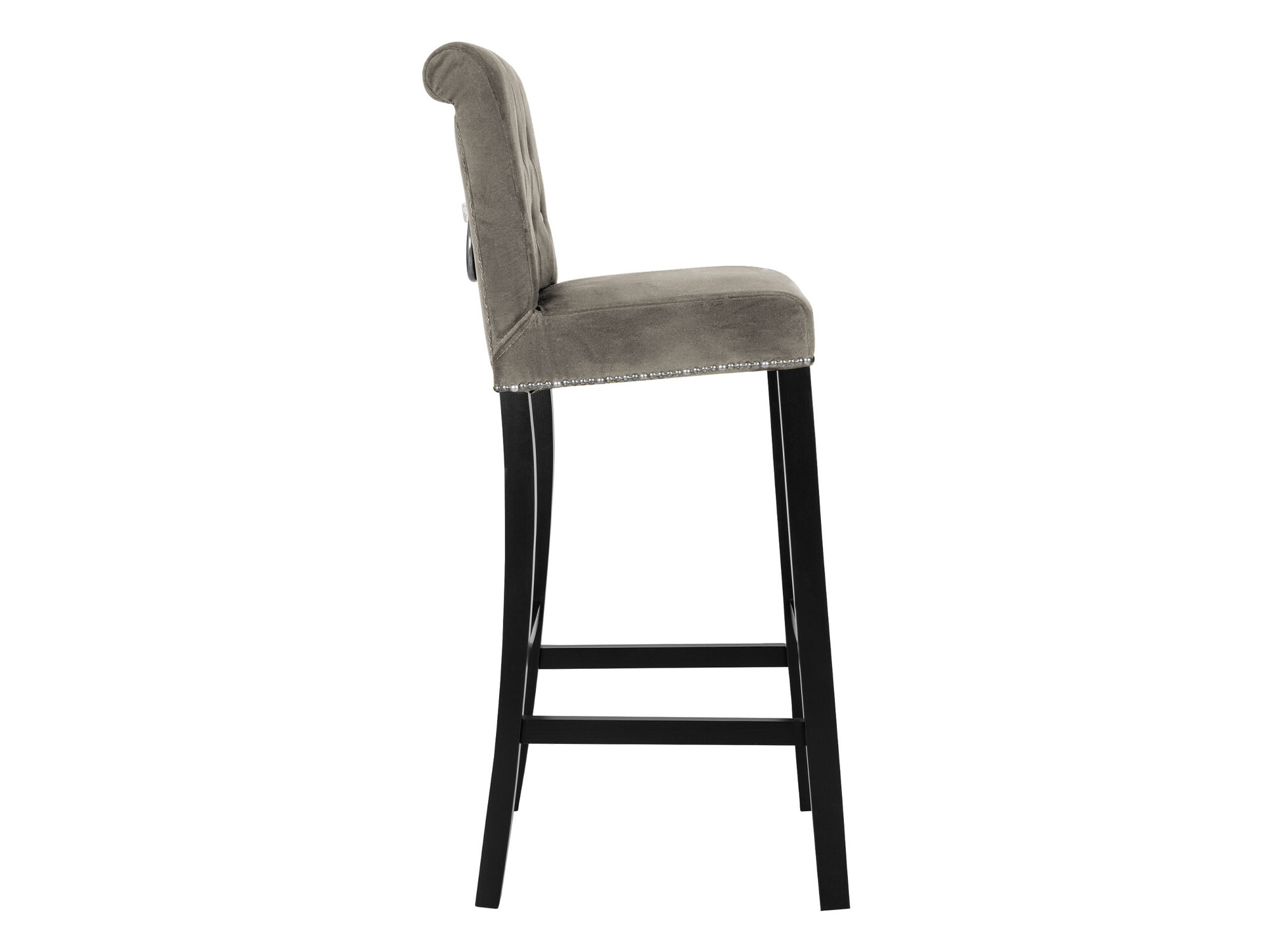 Barstuhl Jackson 100 (Schwarz + Magic Velvet 2209)
