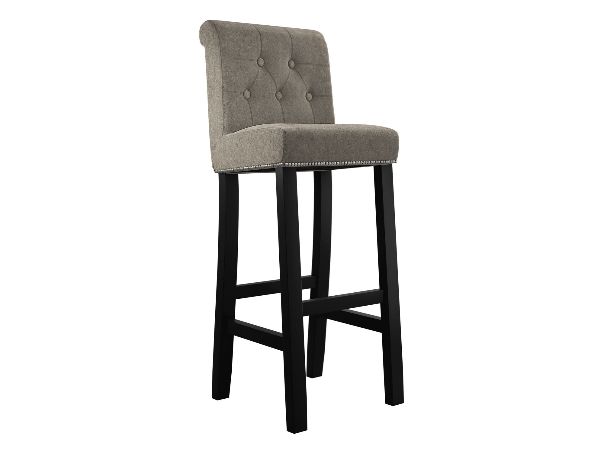 Barstuhl Jackson 100 (Schwarz + Magic Velvet 2209)