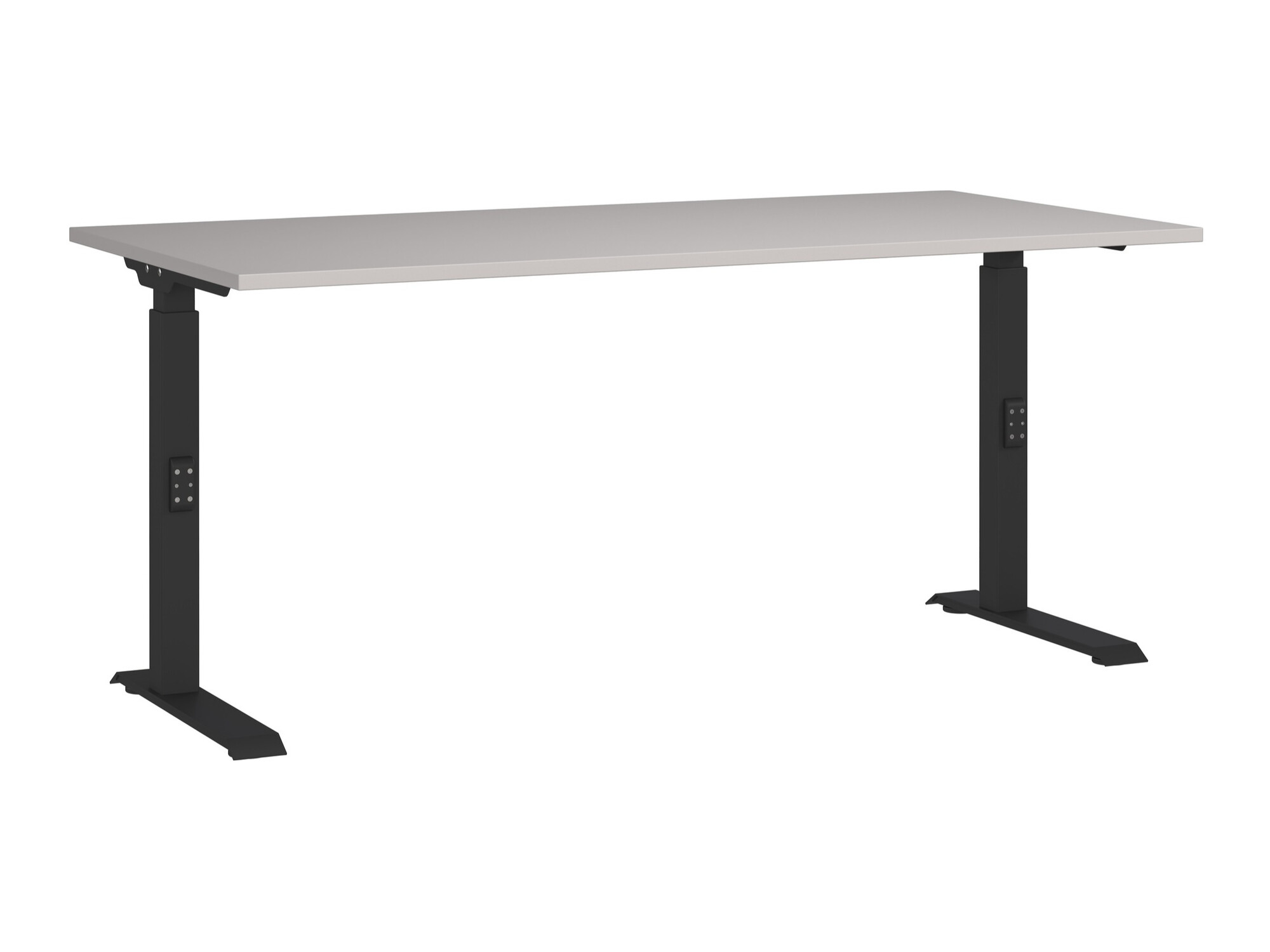 Bürotisch Vesbeno 110 (Kaschmir + Schwarz)