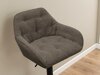 Barhocker Norsica 776 (Schwarz + Braun)