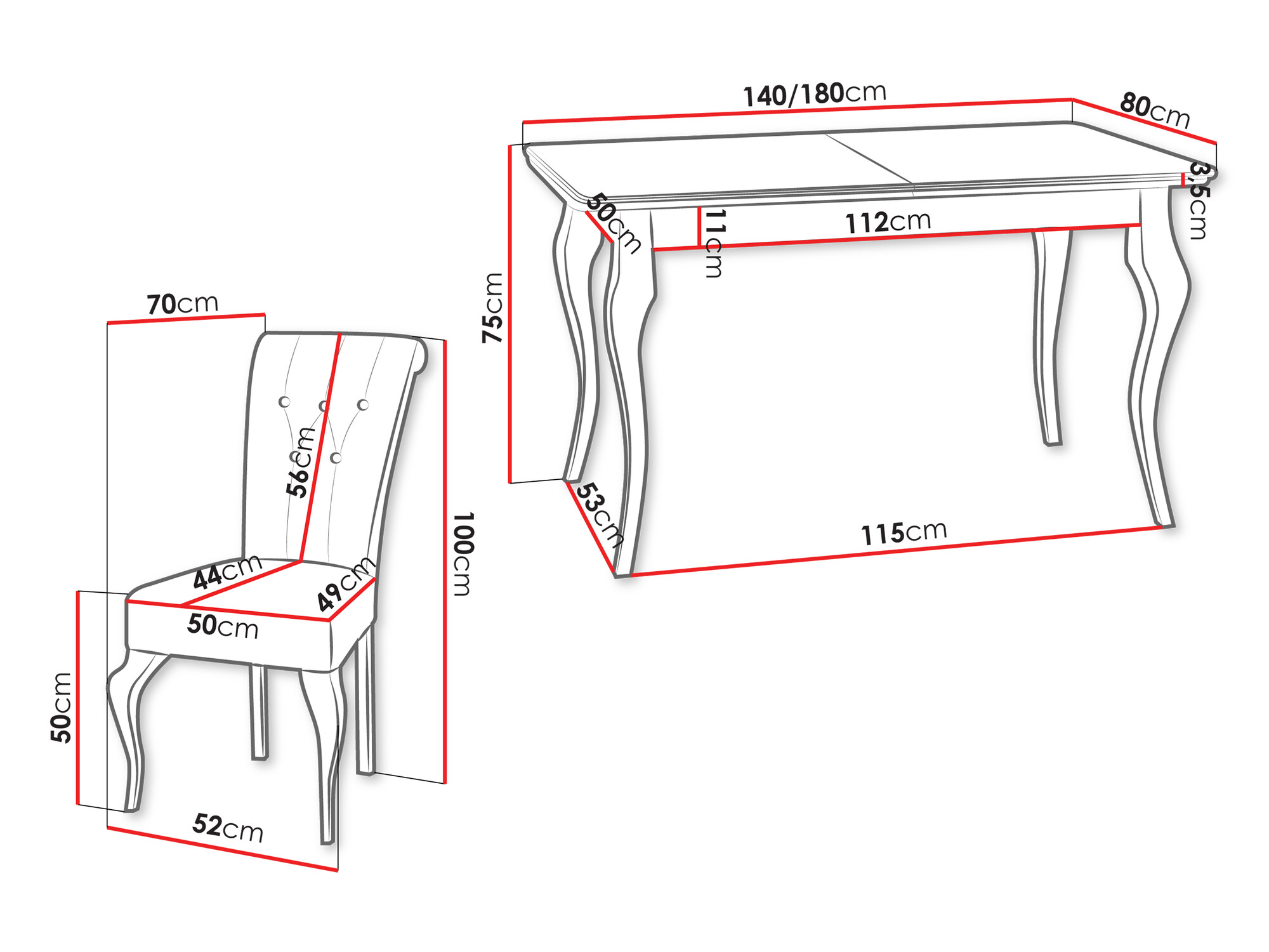 Essgruppe Comfivo 405 (Magic Velvet 2258)