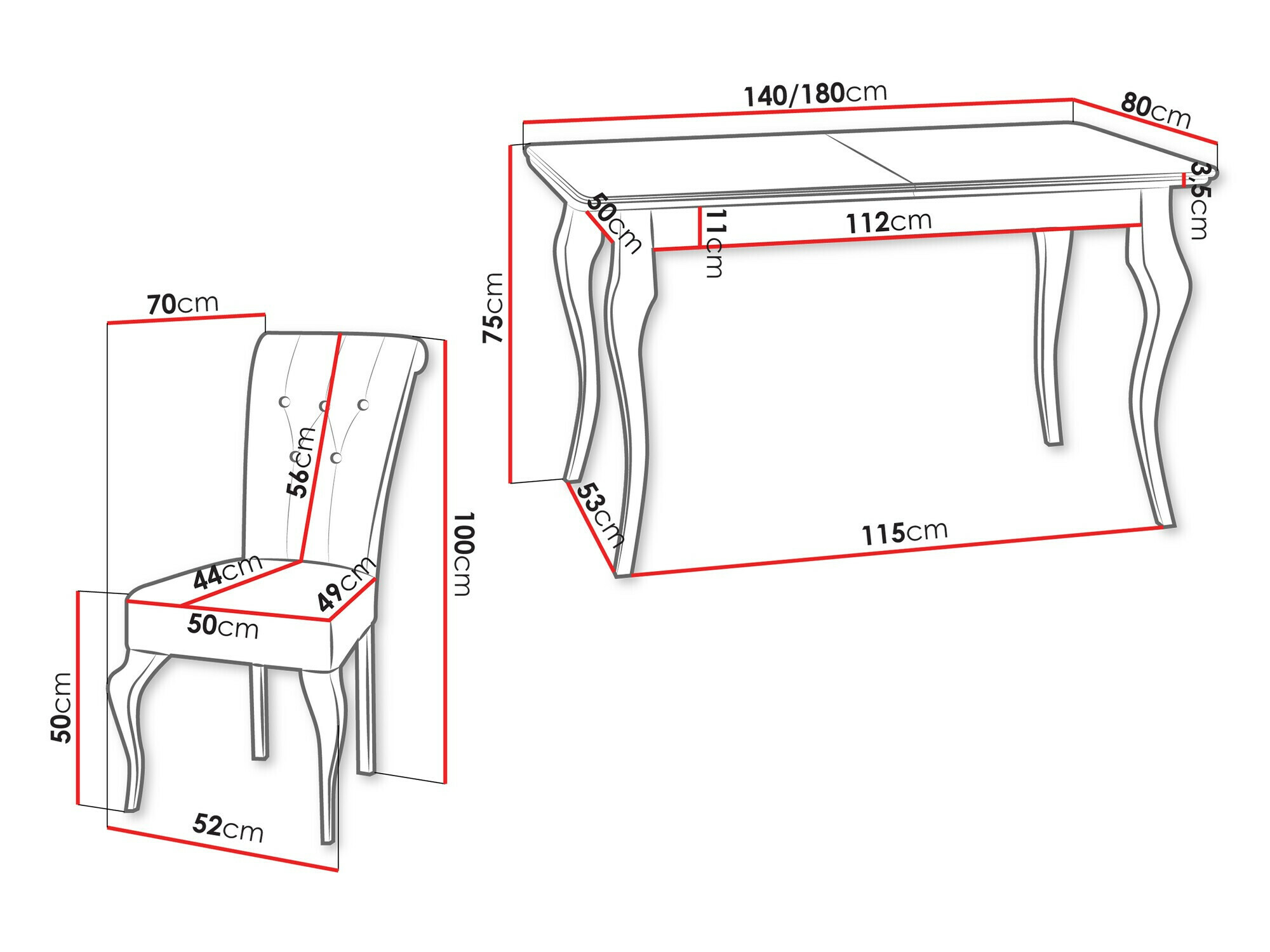 Essgruppe Comfivo 405 (Magic Velvet 2209)