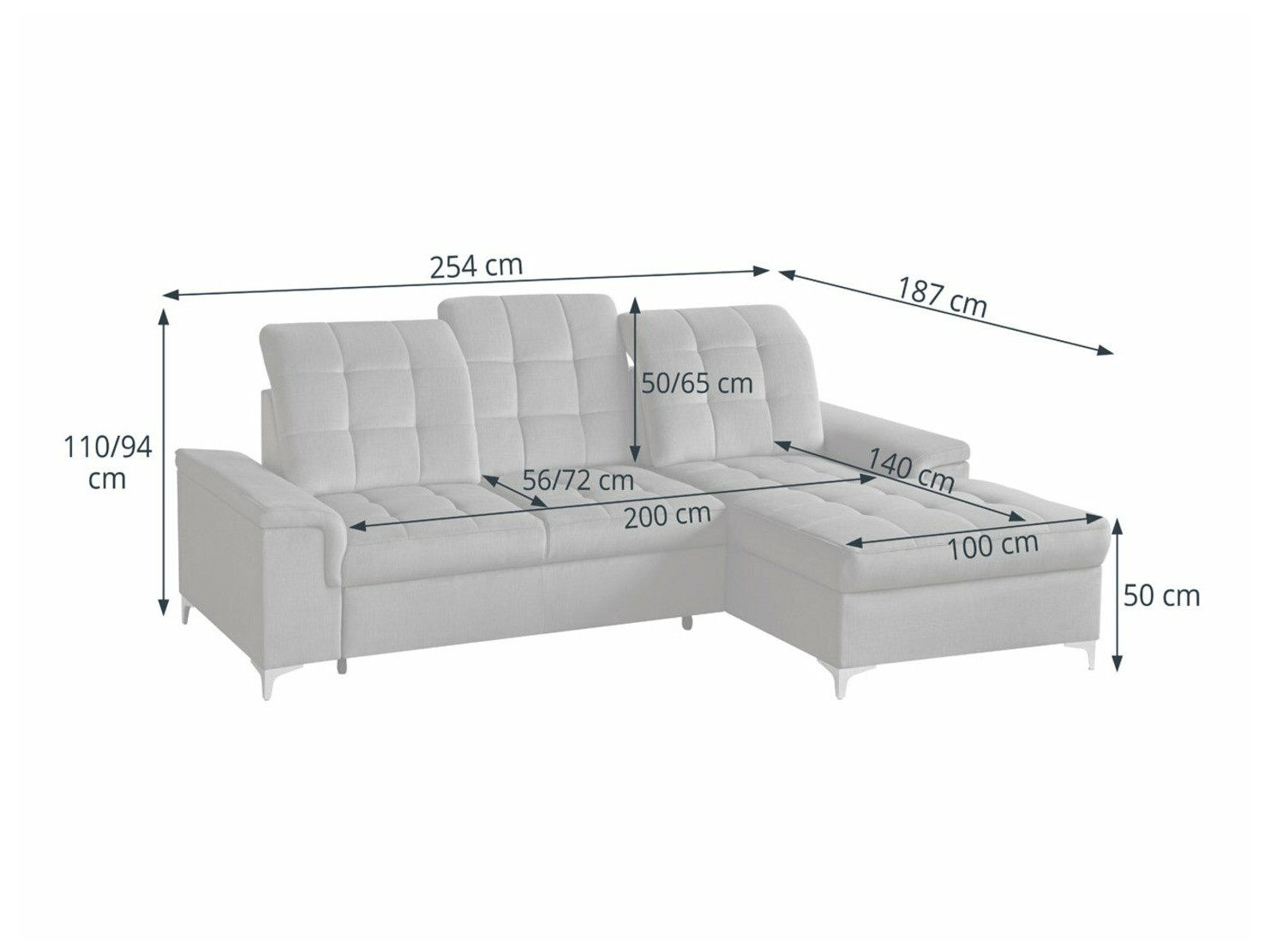 Ecksofa Boston 587 (Voss 15)