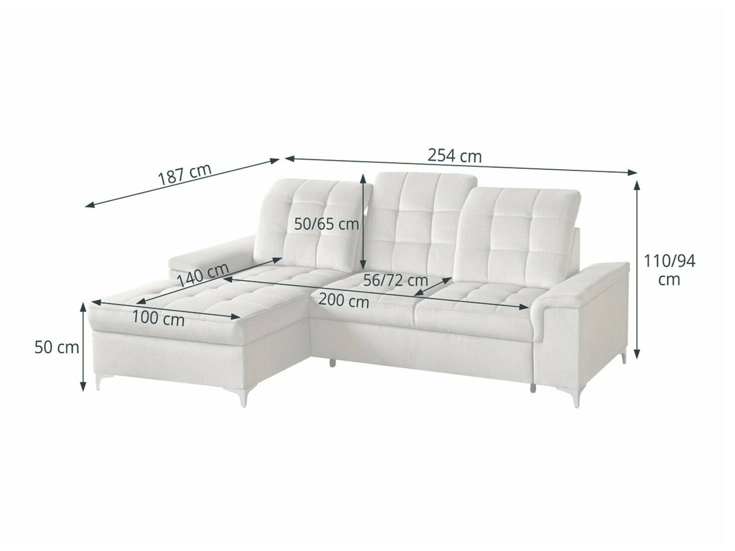 Ecksofa Boston 587 (Voss 28)