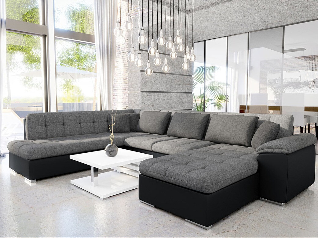 Ecksofa Comfivo Gemma III (Soft 011 + Lux 05 + Lux 06)