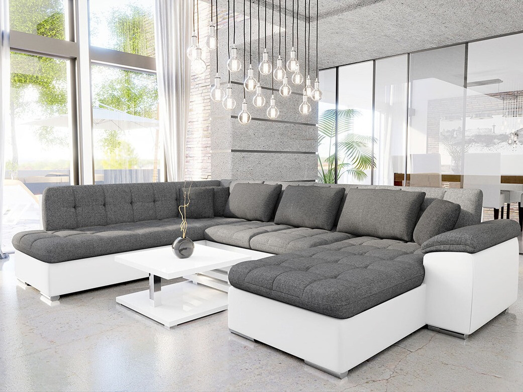 Ecksofa Comfivo Gemma III (Soft 017 + Lux 05 + Lux 06)