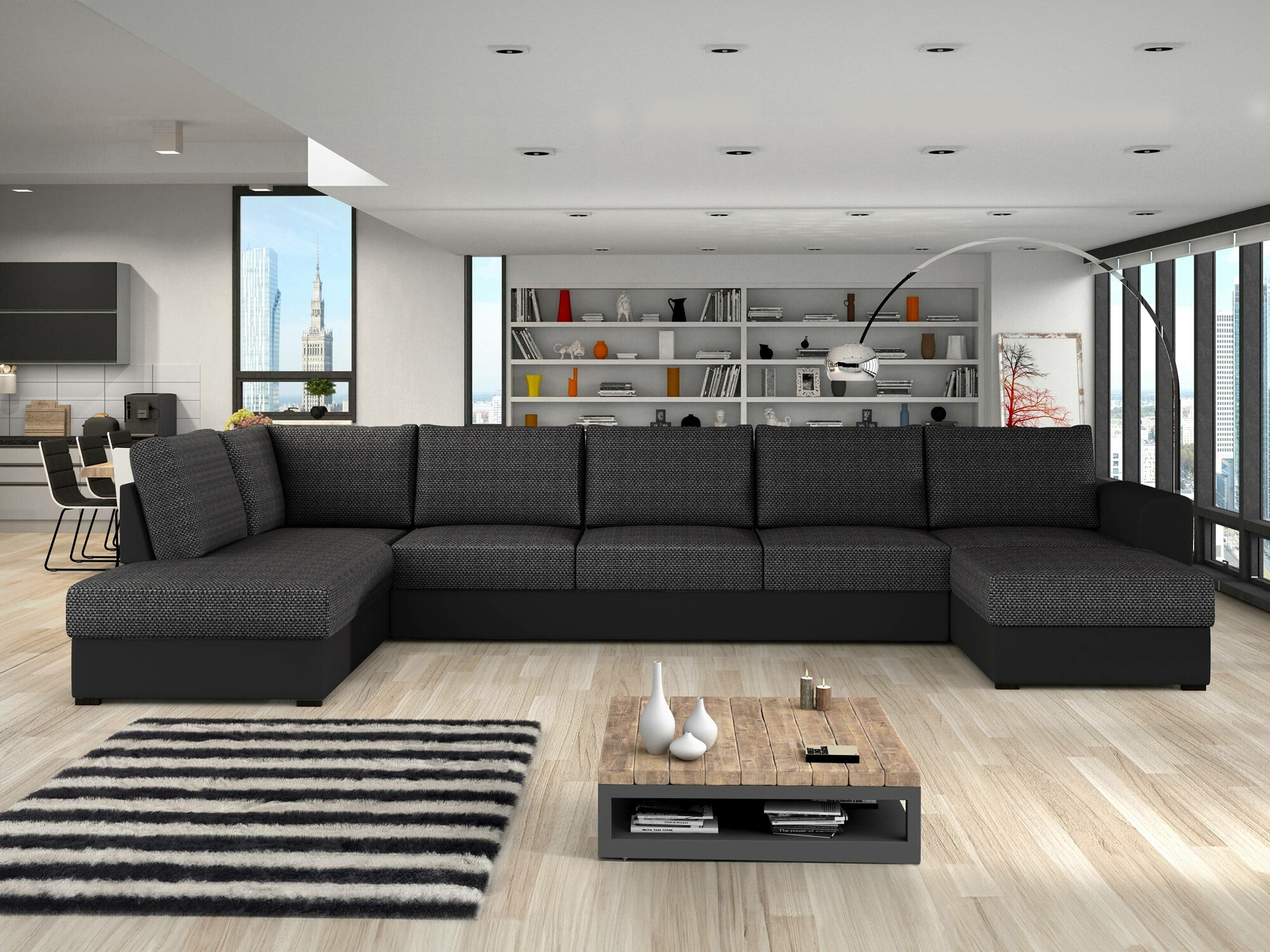 Ecksofa Comfivo Flumen I (Soft 011 + Majorka 03)