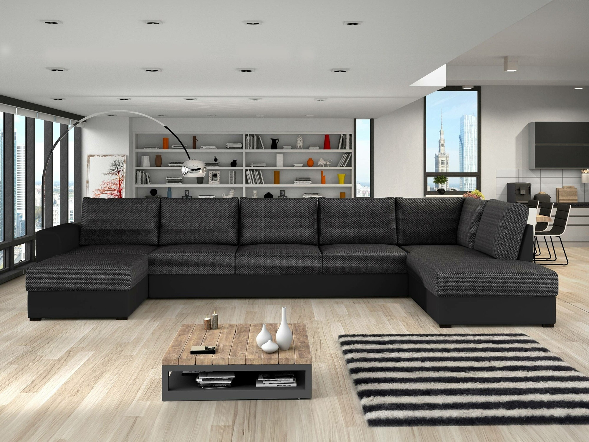 Ecksofa Comfivo Flumen I (Soft 011 + Majorka 03)