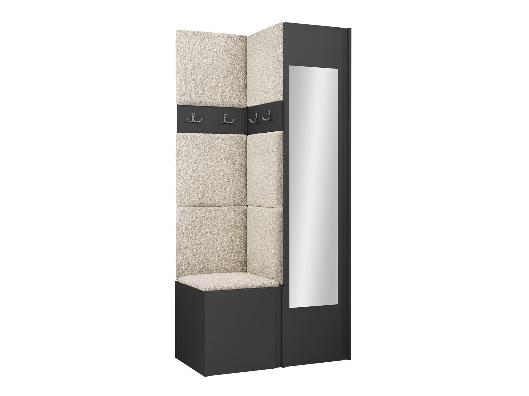 Flurgarnitur Pinis XXV (Graphit)