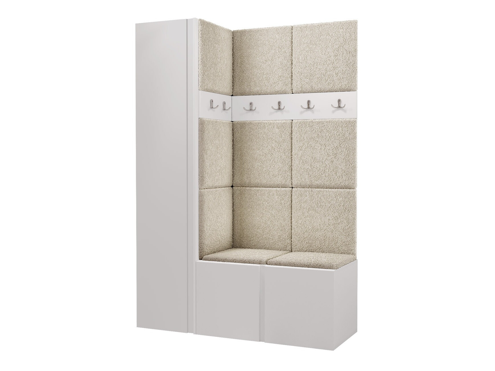 Flurgarnitur Pinis IX (Weiß)