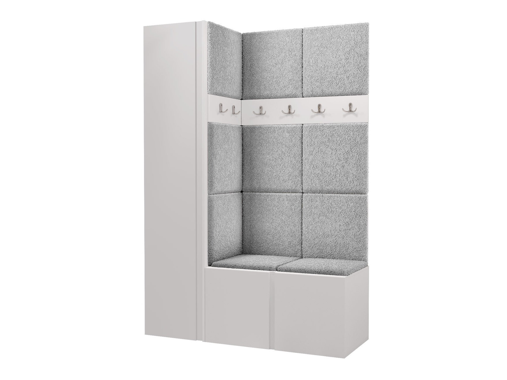 Flurgarnitur Pinis IX (Weiß)