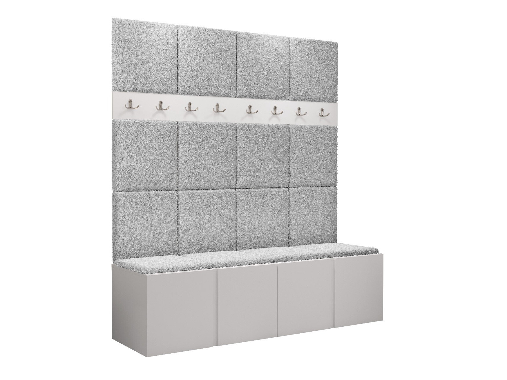 Flurgarnitur Pinis V (Weiß)