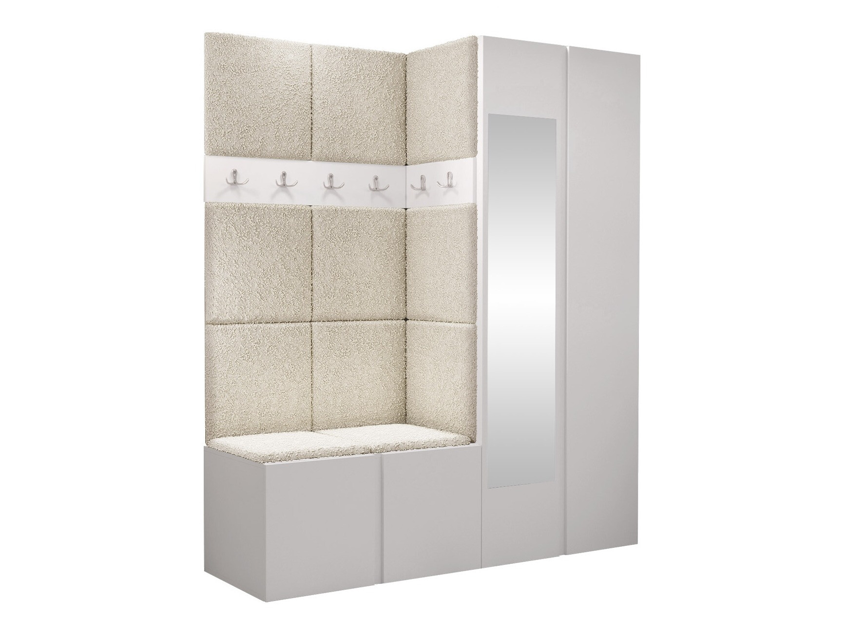 Flurgarnitur Pinis X (Weiß)