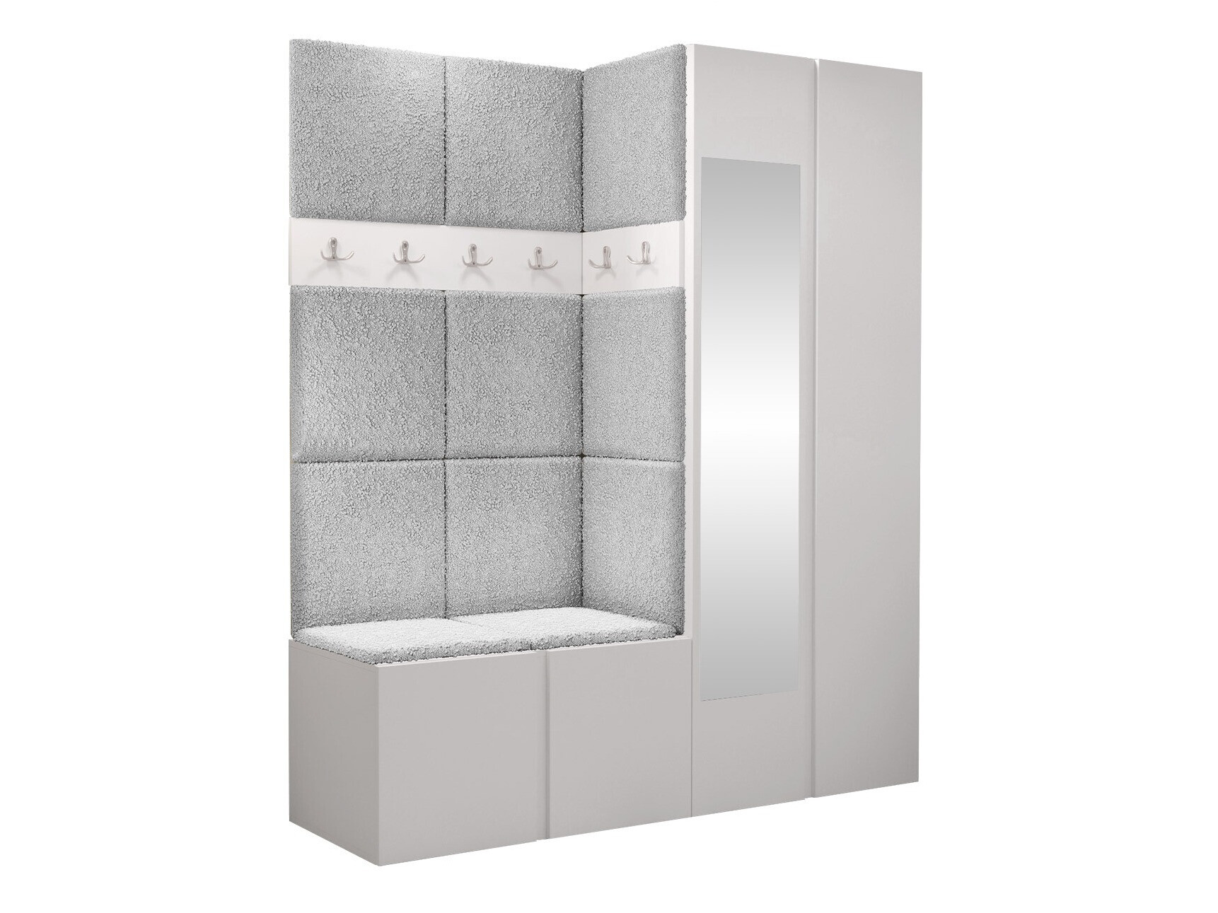 Flurgarnitur Pinis X (Weiß)